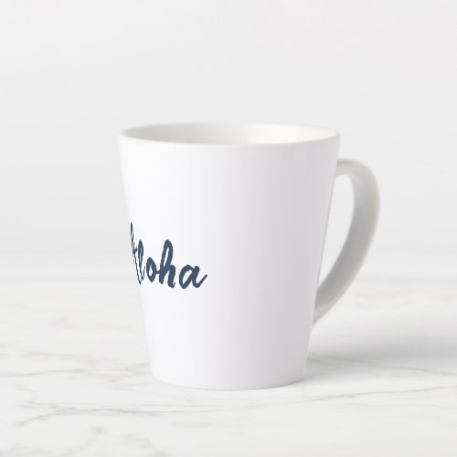 Personalize or Customize Latte Mug