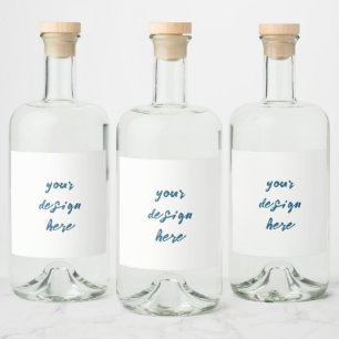 Personalize or Customize  Liquor Bottle Label