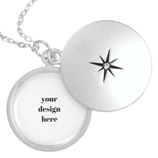Personalize or Customize  Locket Necklace (Front)