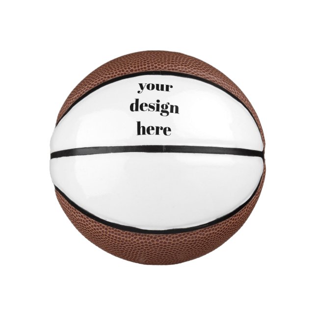 Personalize or Customize  Mini Basketball (Front)