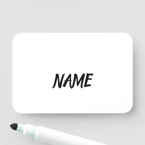 Personalize or Customize  Name Tag