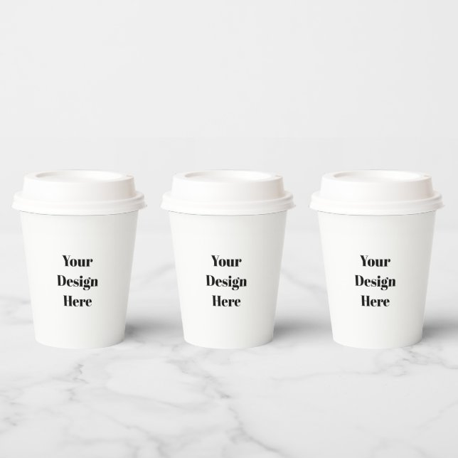 Personalize or Customize  Paper Cups (Multi)