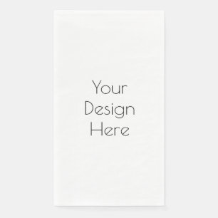 Personalize or Customize Paper Guest Towels
