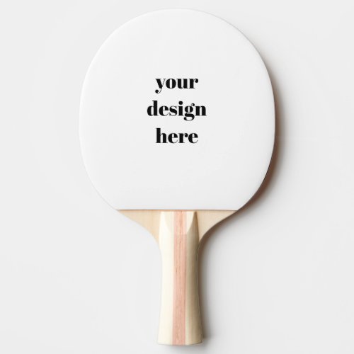 Personalize or Customize  Ping Pong Paddle