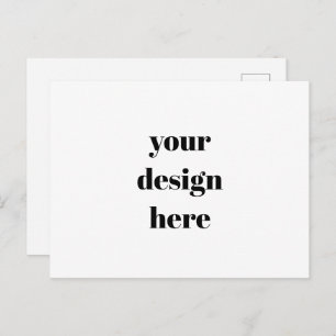 Personalize or Customize Postcard