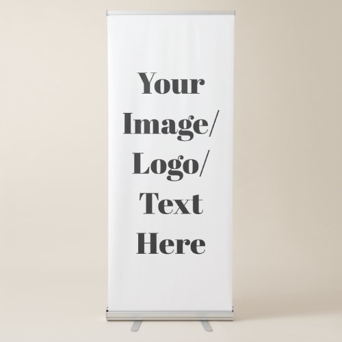 Personalize or Customize Retractable Banner