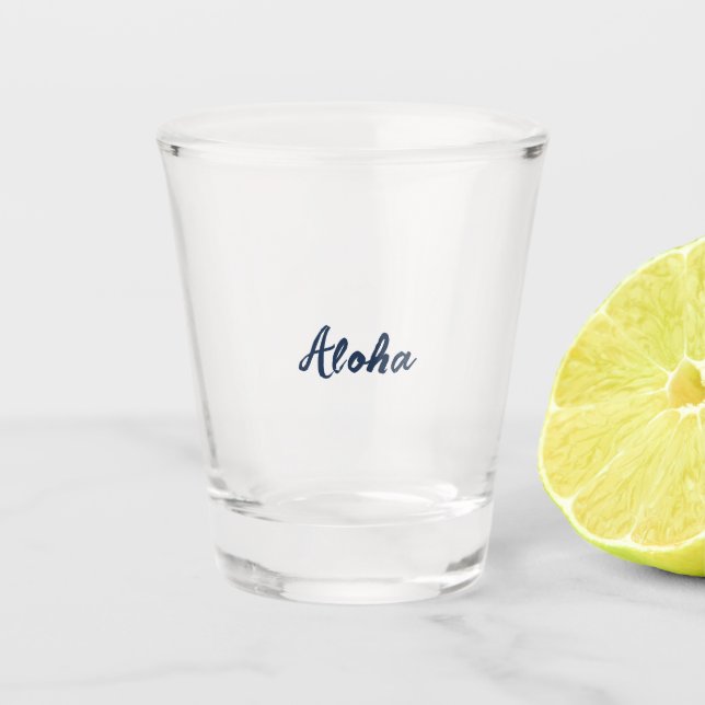Personalize or Customize Shot Glass (Front)