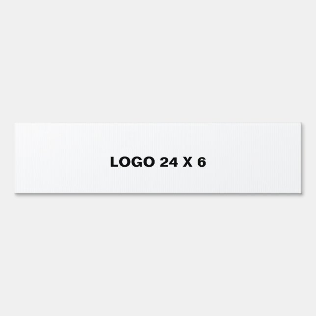 Personalize or Customize  Sign (Front)