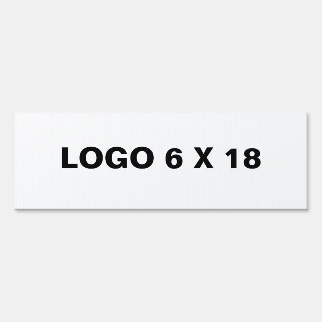 Personalize or Customize  Sign (Front)