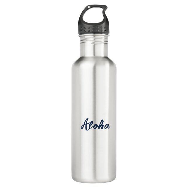 Personalize or Customize  Stainless Steel Water Bottle (Front)