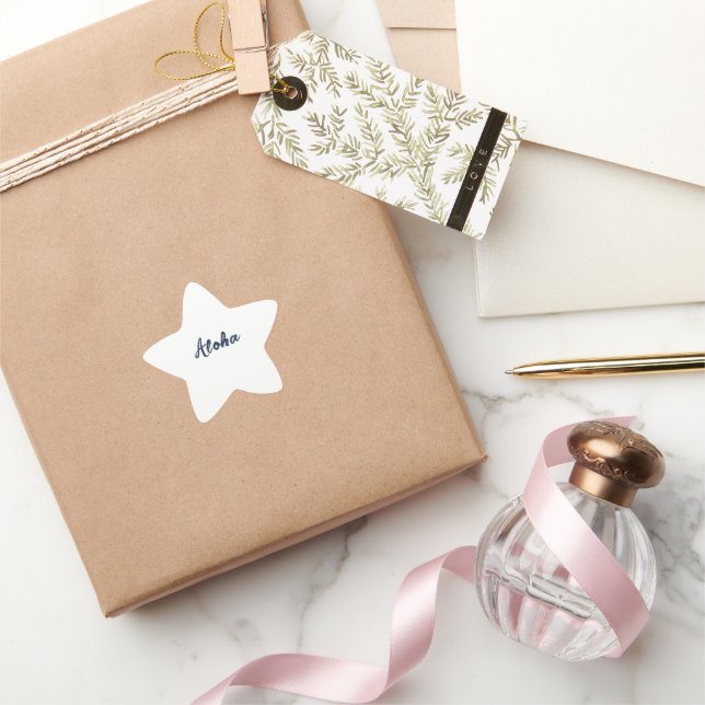 Personalize or Customize Star Sticker (Gifting)