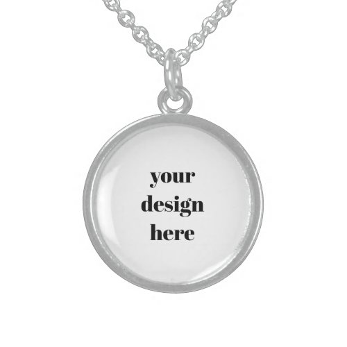 Personalize or Customize  Sterling Silver Necklace