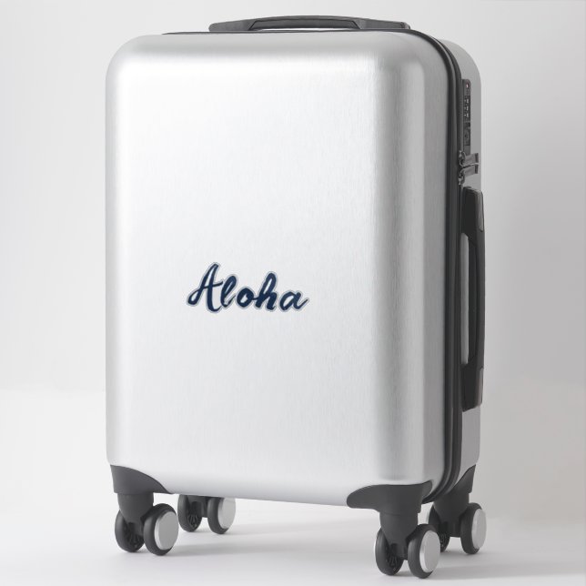 Personalize or Customize Sticker (Suitcase)
