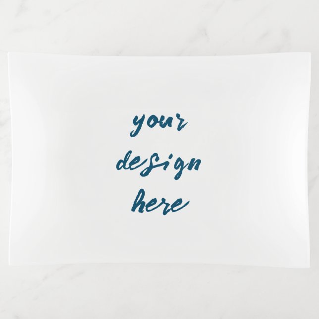 Personalize or Customize  Trinket Tray (Front)