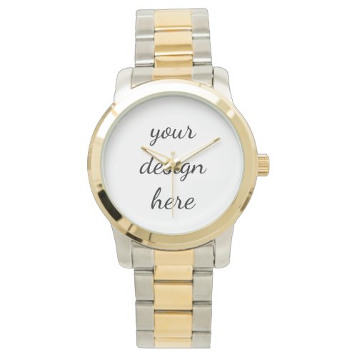 Personalize or Customize Watch