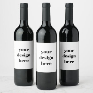 Personalize or Customize Wine Label