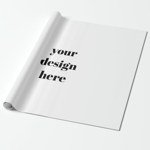 Personalize or Customize  Wrapping Paper