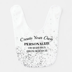 Personalize or Redesign - Create Your Own Baby Bib