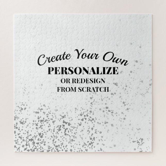 Personalize or Redesign - Create Your Own Jigsaw Puzzle (Vertical)