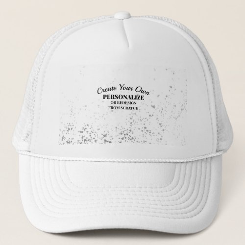 Personalize or Redesign _ Create Your Own Trucker Hat