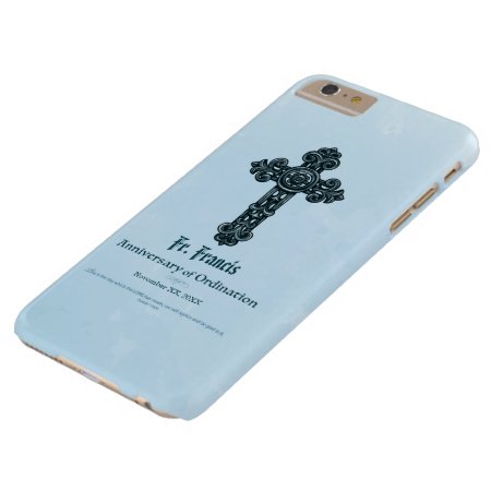 Personalize, Ordination Anniversary Priest, Cross Barely There Iphone 