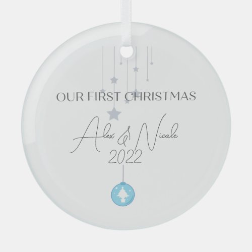 Personalize Our First Christmas Ornament