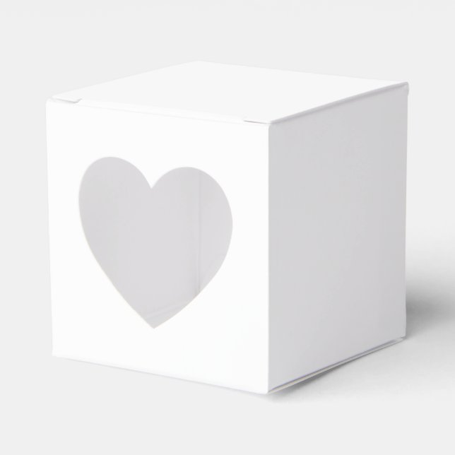 Personalize Paper Favor Boxes (Front Side)