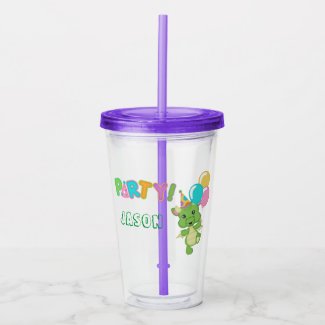 Personalize Party Green Dragon