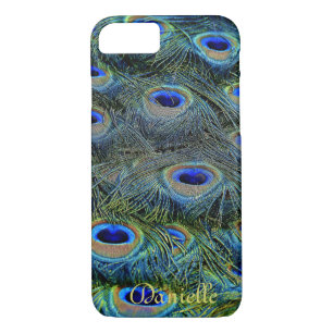 Personalize Peacock Feather iPhone 8/7 Case