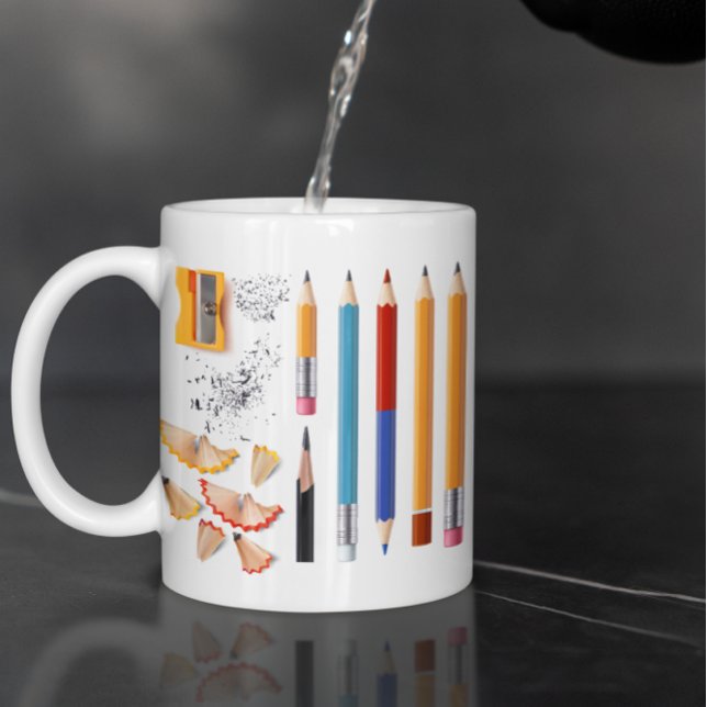 Personalize Pencil , Back to School  Mug (Creator Uploaded)