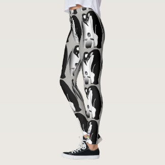 Personalize Penguin Yoga Workout Leggings
