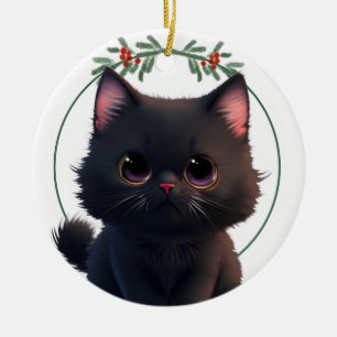 Personalize pet ornament cute pet cat