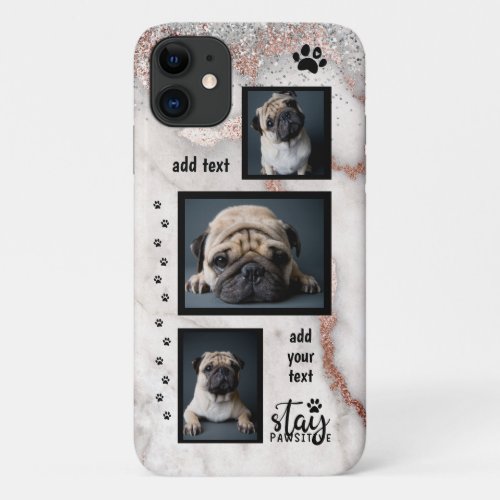 Personalize Pet Photo Collage iPhone  iPad case