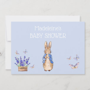 Personalize Peter rabbit Baby Shower Announcement
