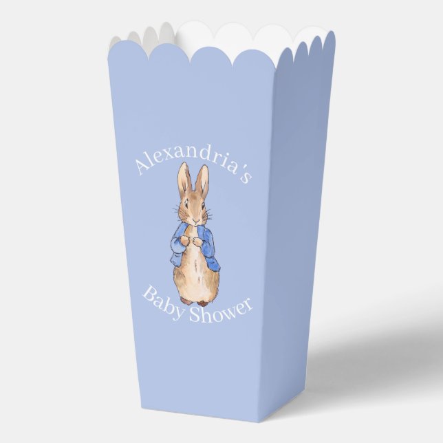 Personalize Peter the rabbit Baby Shower Favor Boxes (Front)