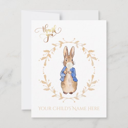 Personalize Peter the Rabbit First birthday