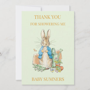 Personalize Peter the rabbit Photo Thank you