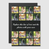 Personalize photo collage and text (Front/Back)