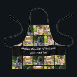 Personalize photo collage and text apron<br><div class="desc">Personalize photo collage and text</div>