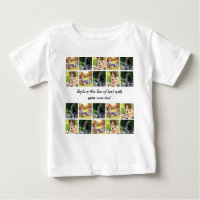 Personalize photo collage and text