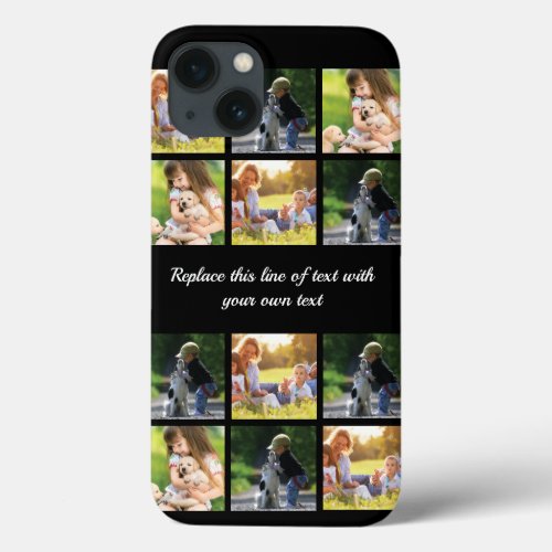 Personalize photo collage and text Case_Mate iPhon iPhone 13 Case