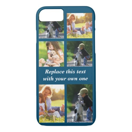 Personalize photo collage and text Case_Mate iPhon iPhone 87 Case