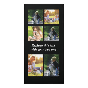 Personalize photo collage and text Case-Mate iPhon Door Sign
