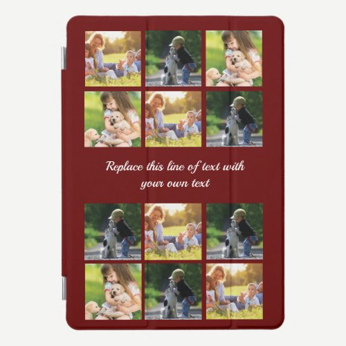 Personalize photo collage and text Case-Mate iPhon iPad Pro Cover