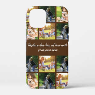 Personalize photo collage and text Case-Mate iPhon iPhone 12 Mini Case