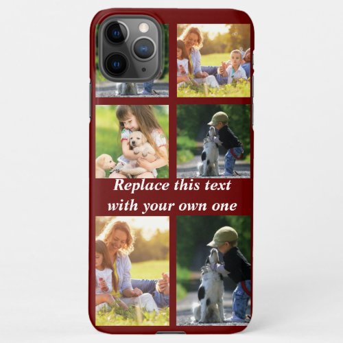 Personalize photo collage and text Case_Mate iPhon iPhone 11Pro Max Case