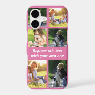 Personalize photo collage and text Case-Mate iPhon iPhone 17 Case