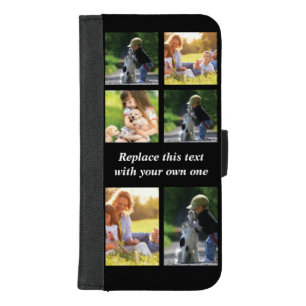 Personalize photo collage and text Case-Mate iPhon iPhone 8/7 Plus Wallet Case