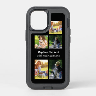 Personalize photo collage and text Case-Mate iPhon OtterBox Defender iPhone 12 Mini Case