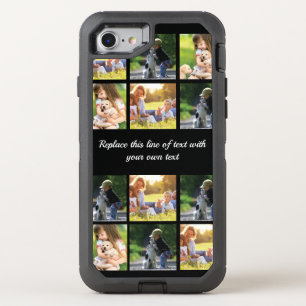 Personalize photo collage and text Case-Mate iPhon OtterBox Defender iPhone SE/8/7 Case